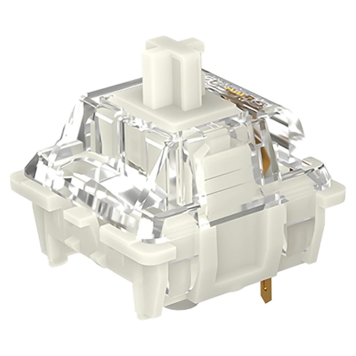 Interruptor Mecánico Gateron Pro 2.0 RGB 108pcs Blanco