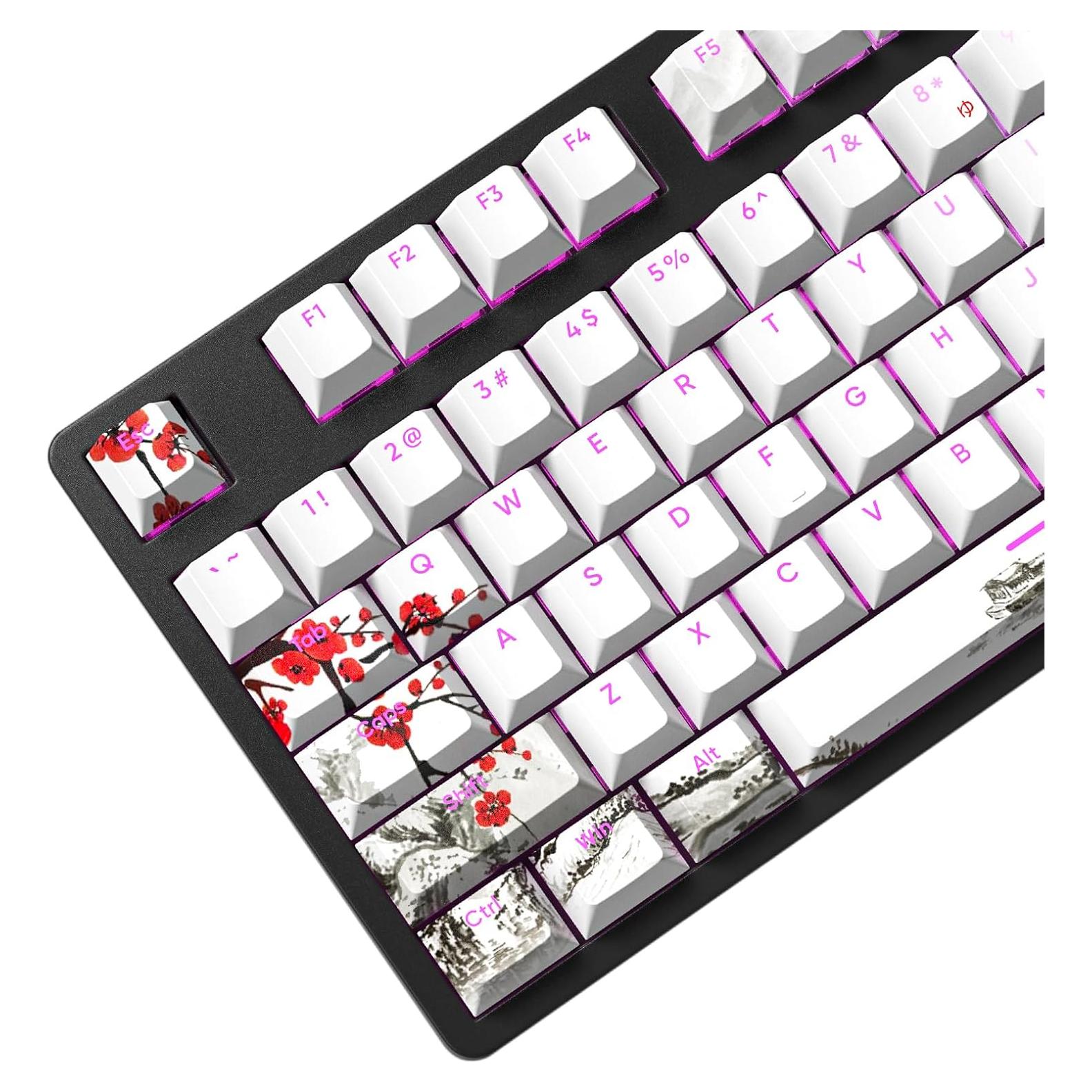 Set de Teclas Personalizadas MOLGRIA 129 PBT Cherry ANSI/ISO