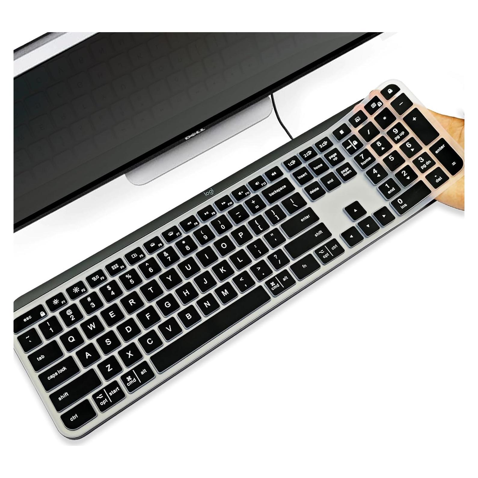 Protector de Teclado de Silicona Logitech MX/Craft Negro