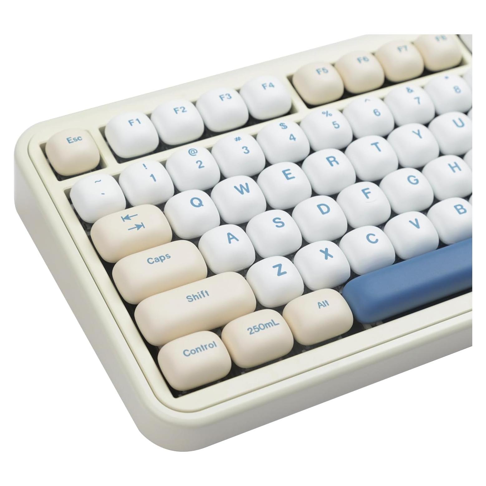 Juego de Teclas PBT TIMSEKER 140 Teclas ANSI Perfil MOG