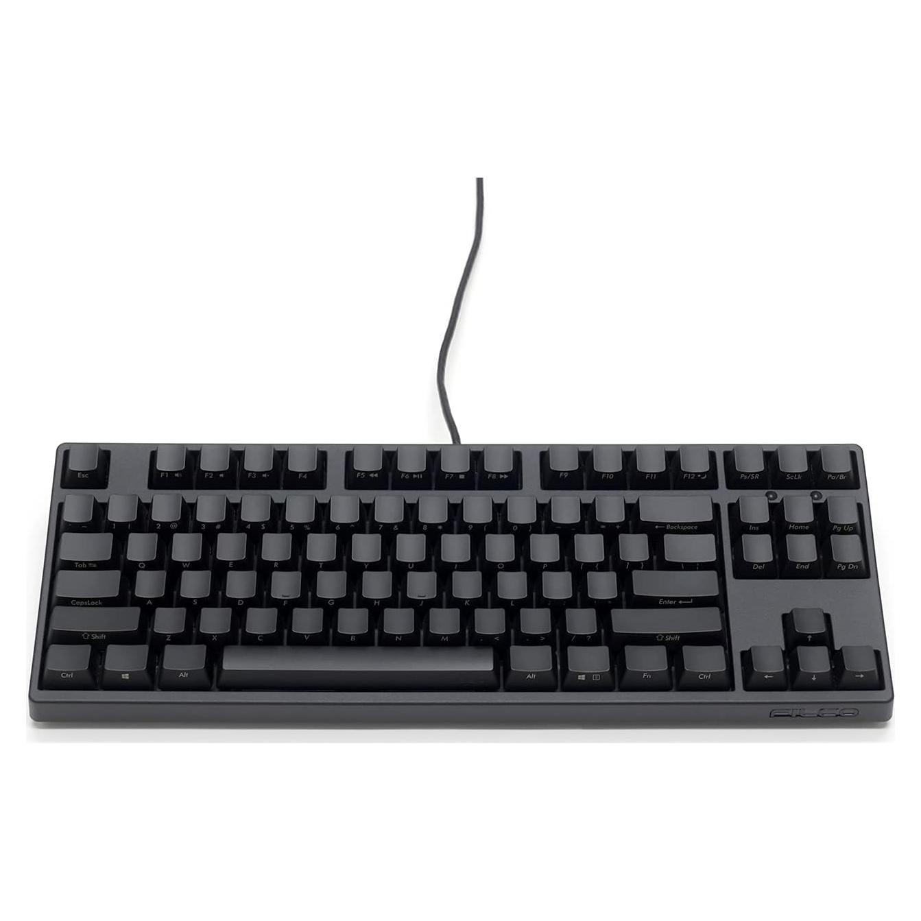 Teclado Mecánico Filco Majestouch 3 Ninja TKL PBT Cherry MX Rojo