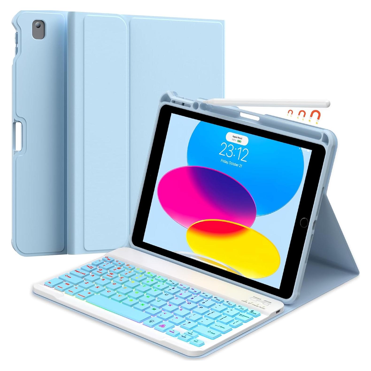 Funda de Teclado Inalámbrico Everylikit para iPad 10.2/10.5"