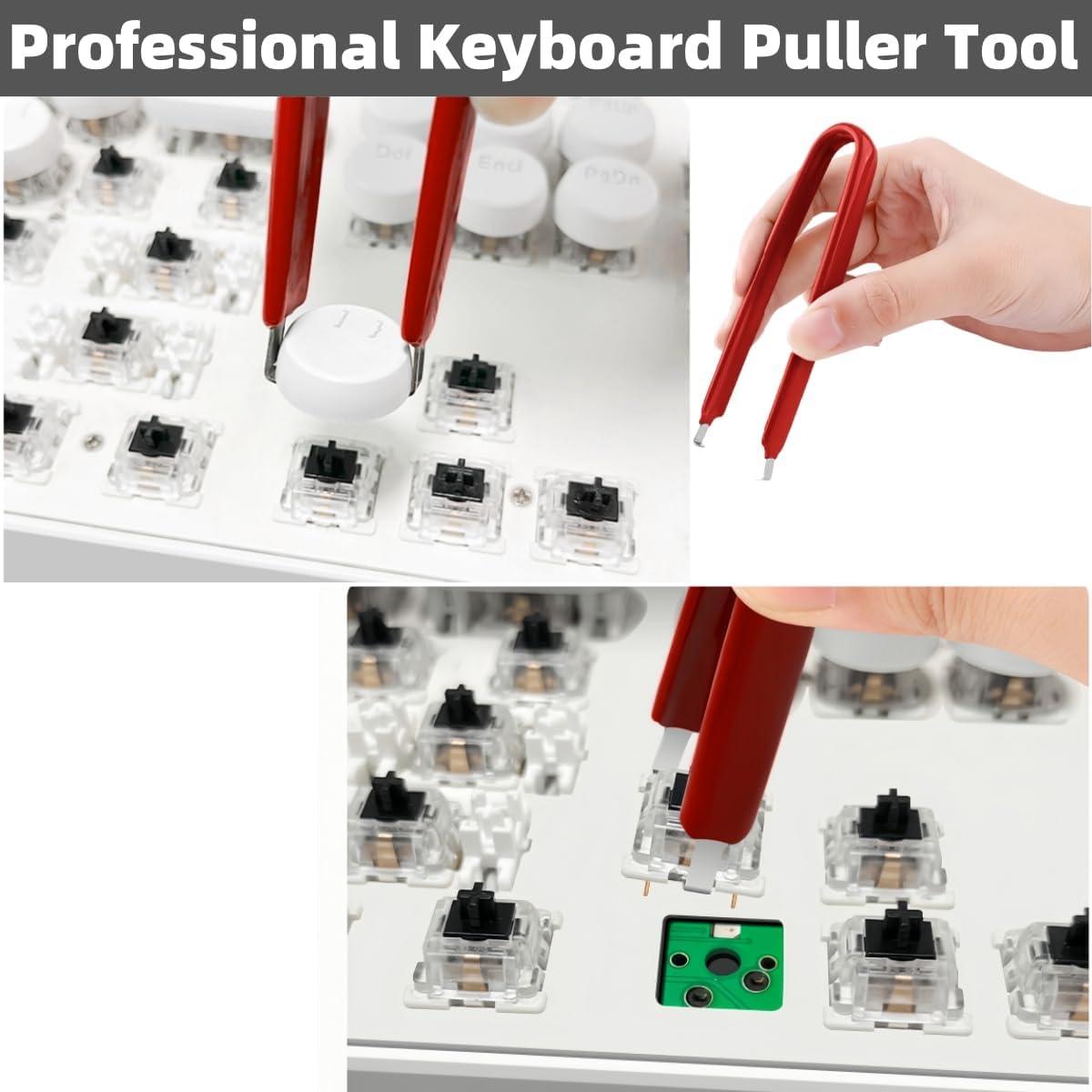 Extractor de Teclas y Cepillo de Limpieza Komitasui - Acero Inoxidable