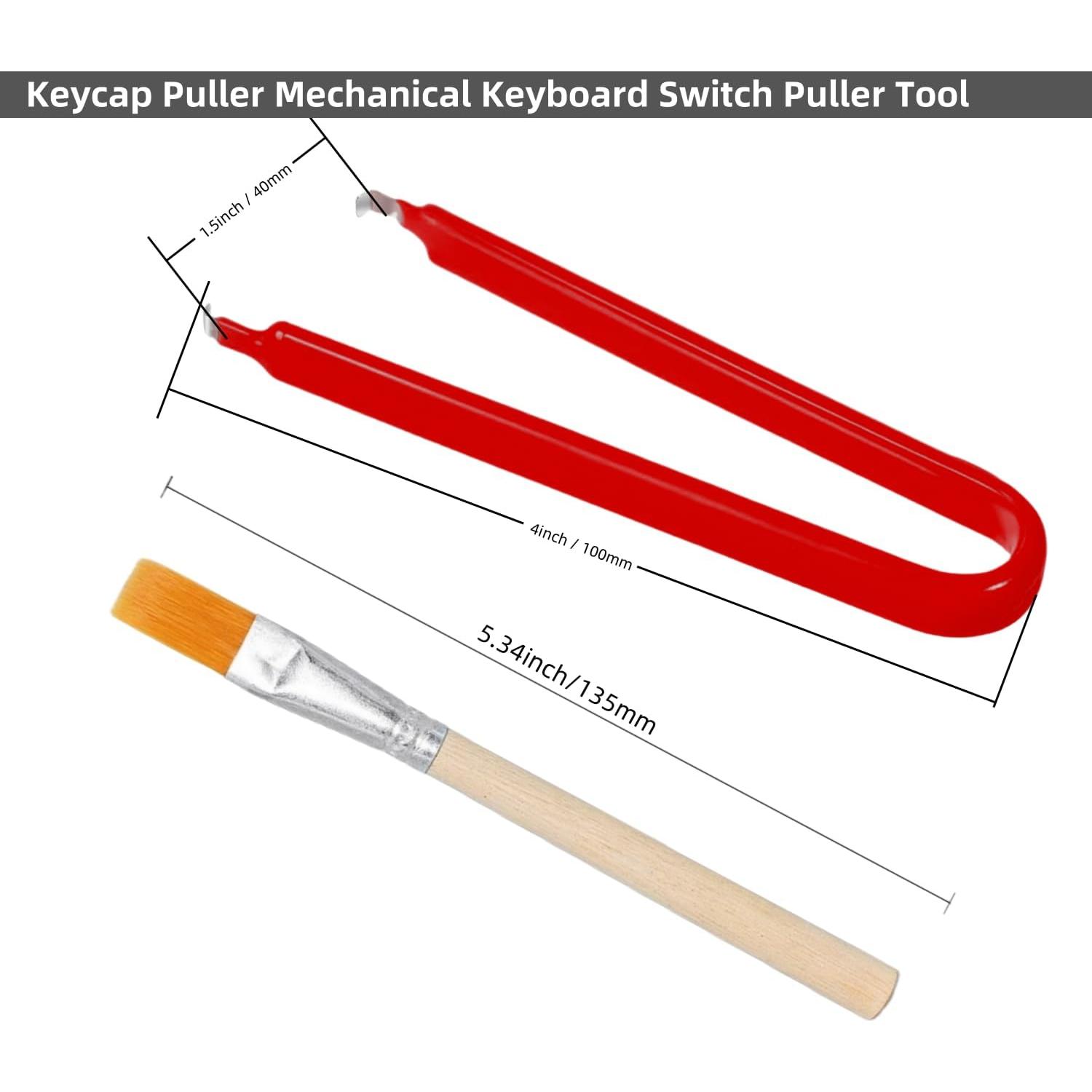 Extractor de Teclas y Cepillo de Limpieza Komitasui - Acero Inoxidable