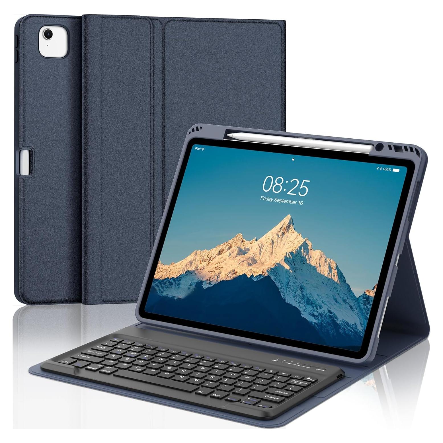 Funda Teclado Bluetooth iPad Air 13" IVEOPPE M2 2024/2025