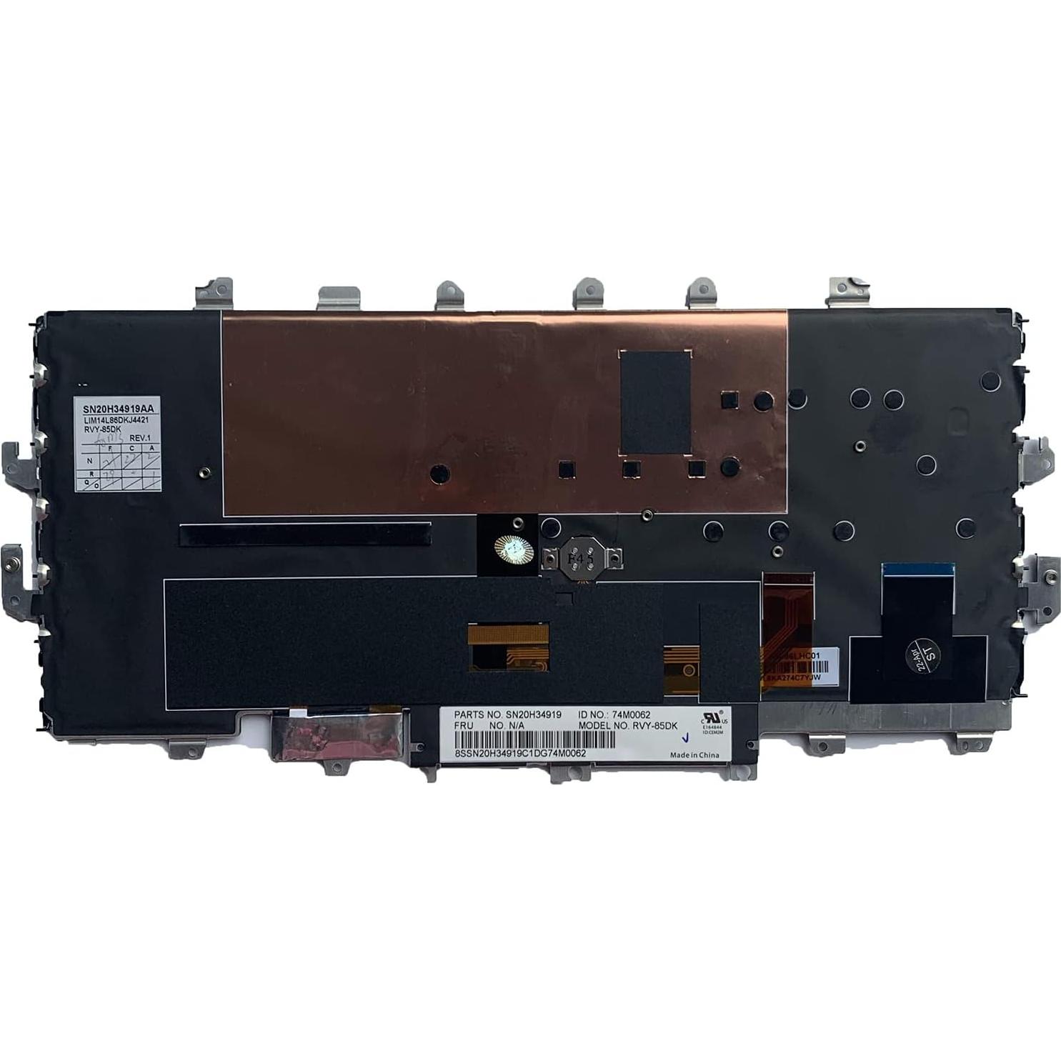 Teclado Retroiluminado Lenovo Thinkpad X1 Yoga 2016 US