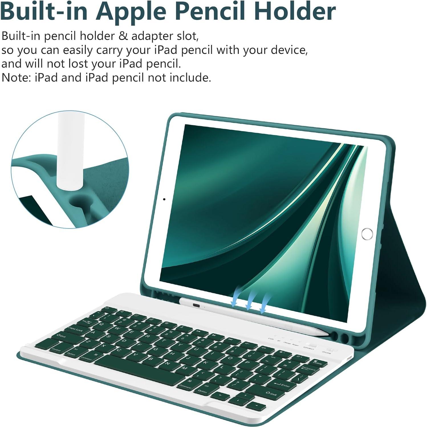 Funda Teclado Bluetooth TaIYanG para iPad 10.2" 9na Gen 2021