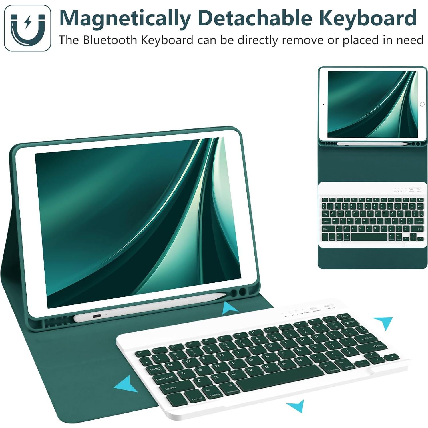 Funda Teclado Bluetooth TaIYanG para iPad 10.2" 9na Gen 2021