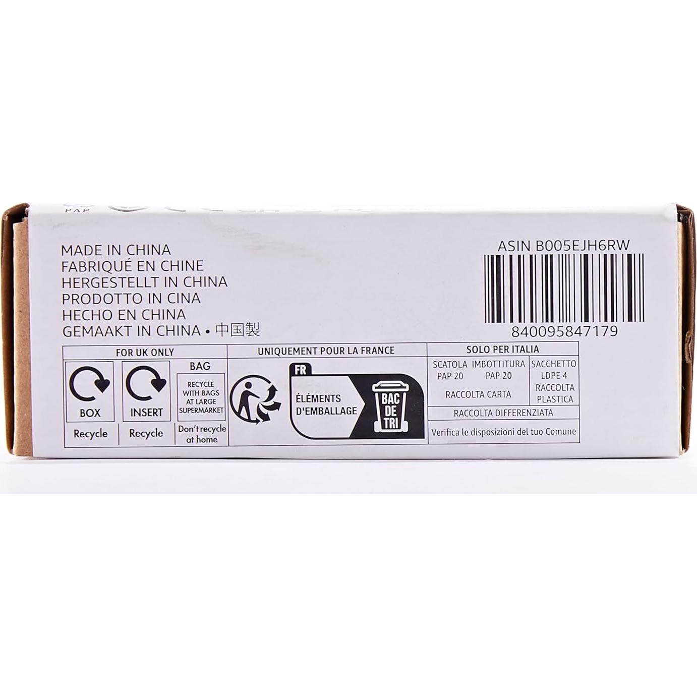 Ratón USB con Cable Amazon Basics 3 Botones Negro 1000 dpi