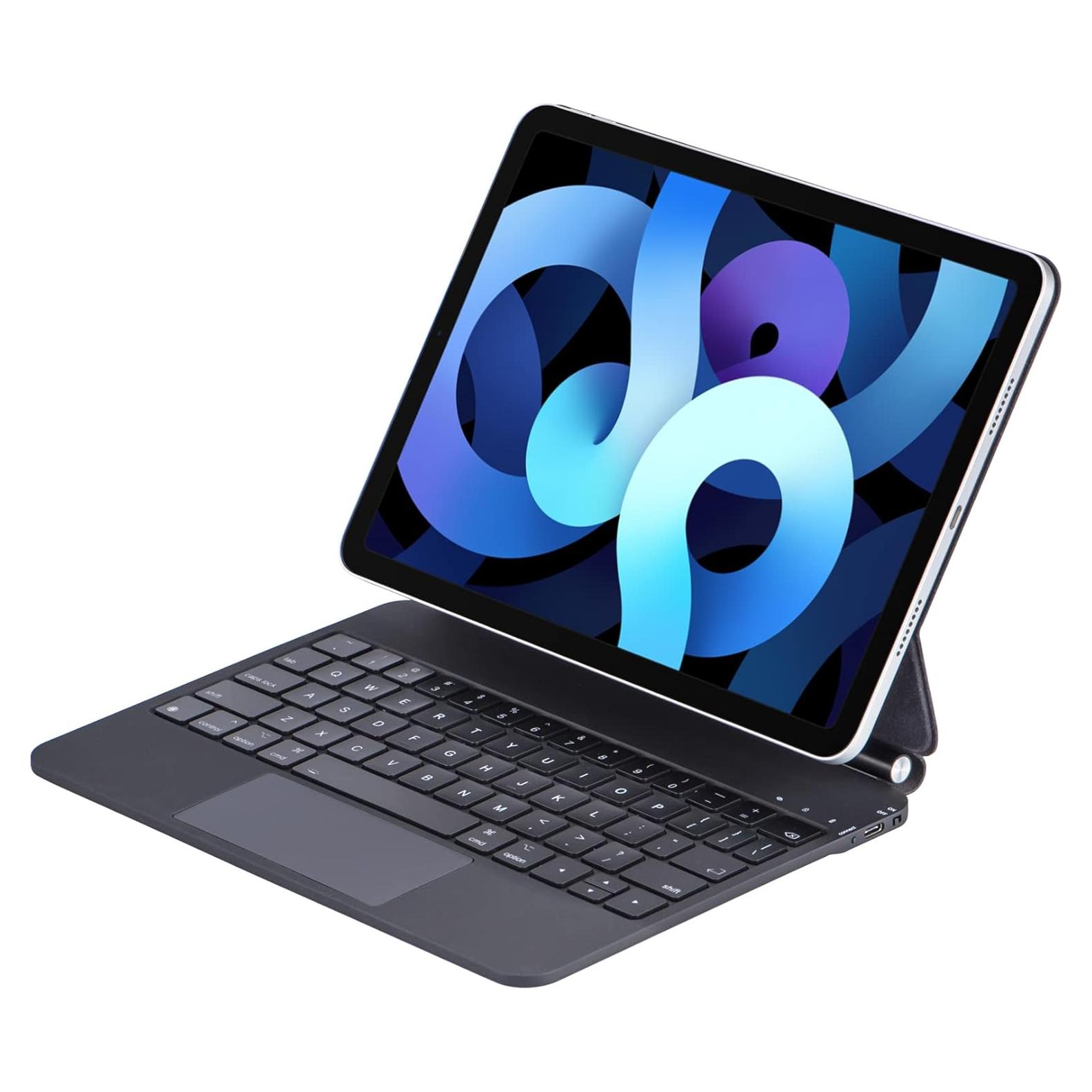 Funda de Teclado Mágico Dolpking para iPad Air/Pro 11" - Negro