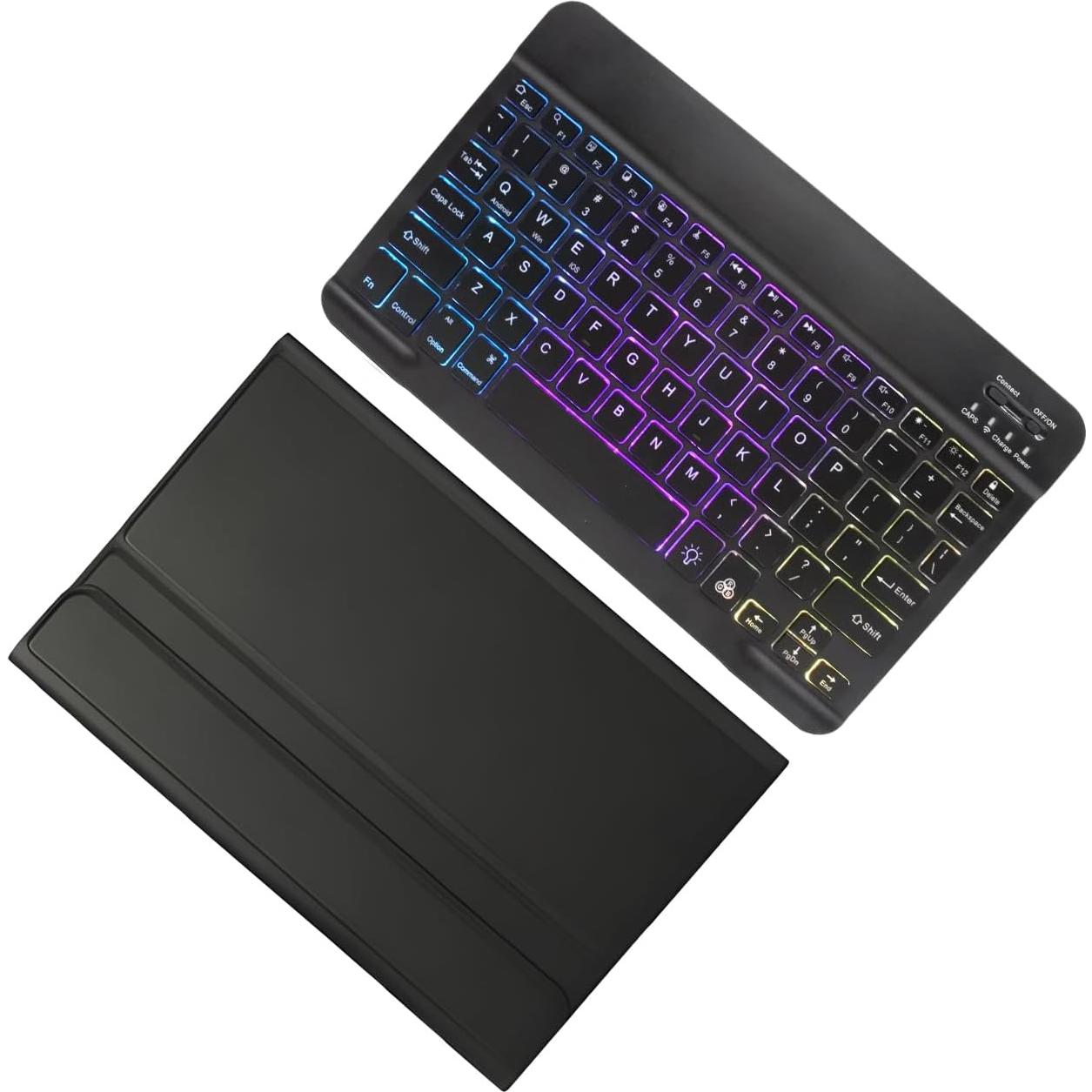 Funda con Teclado Bluetooth GYSDCAZ para Kindle Fire HD 10.1"