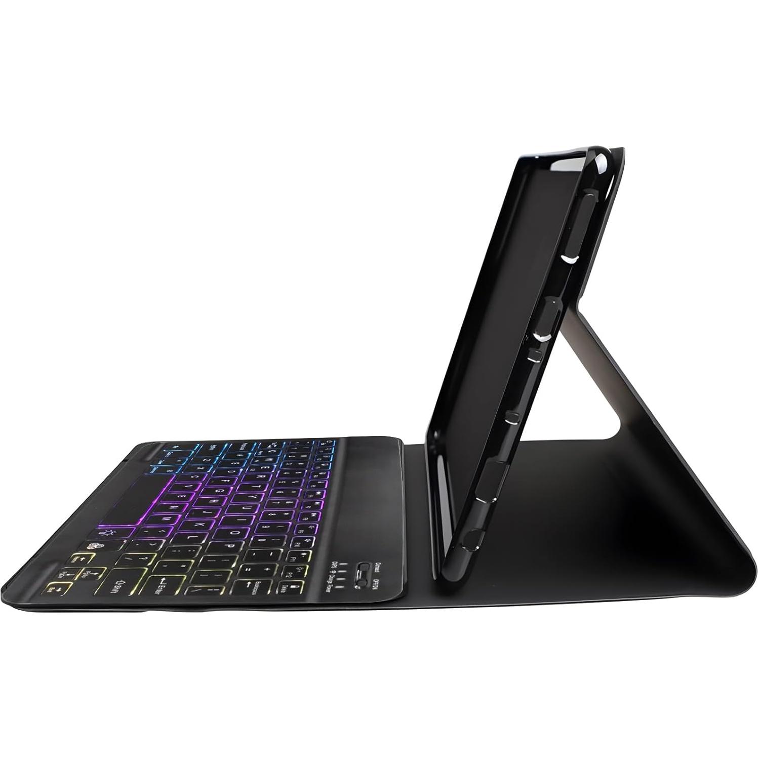 Funda con Teclado Bluetooth GYSDCAZ para Kindle Fire HD 10.1"