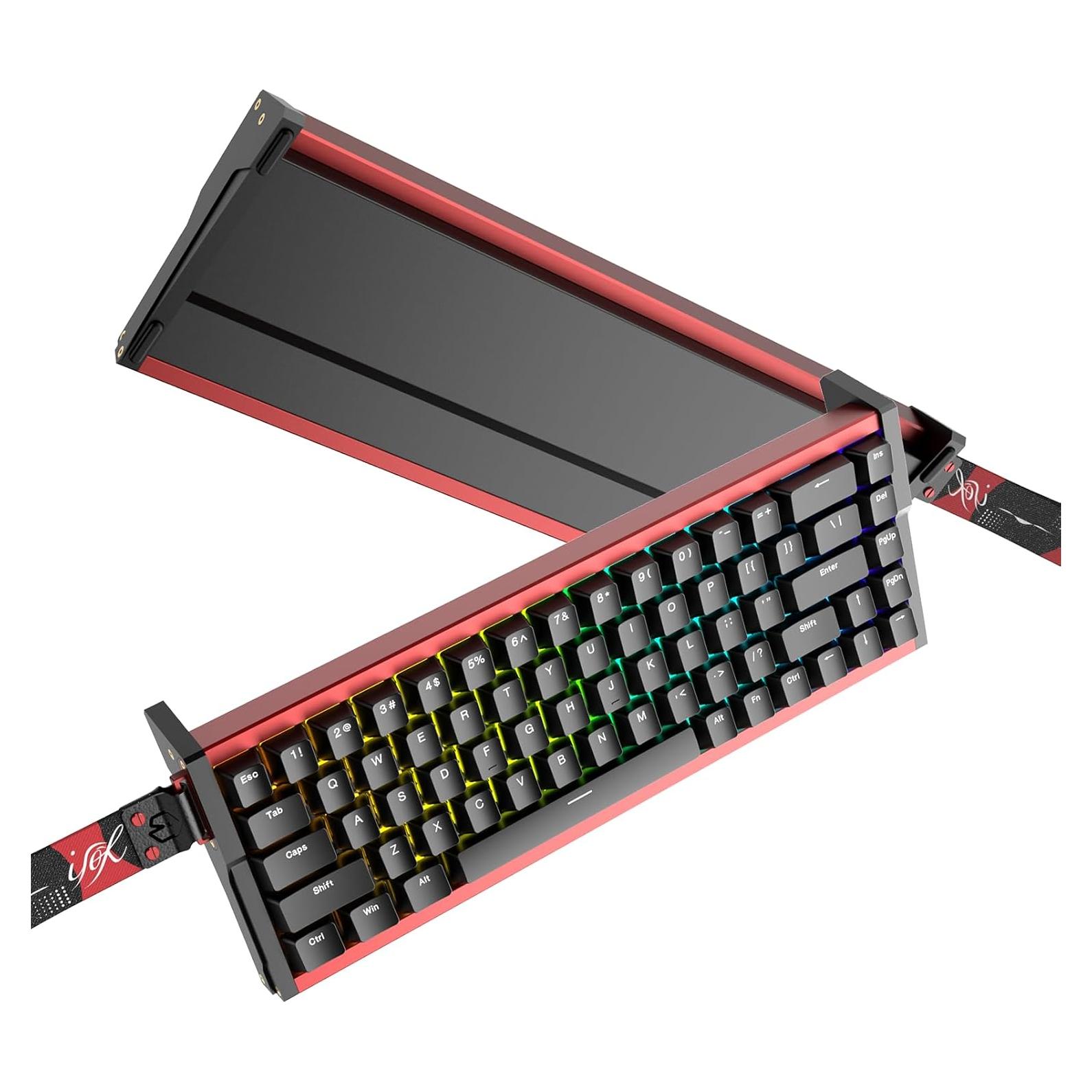 Teclado Gaming IROK MG68 TKL 65% Aluminio RGB Programable