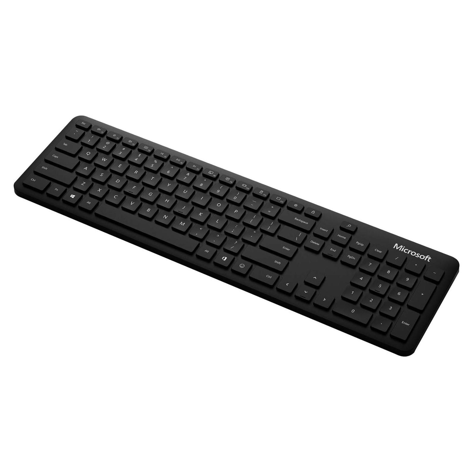 Teclado Bluetooth Microsoft QSZ-00001 Negro para Windows