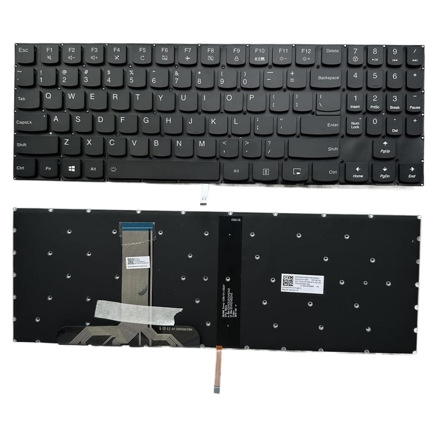 Teclado de Reemplazo US Retroiluminado Lenovo Legion Y7000P Y530