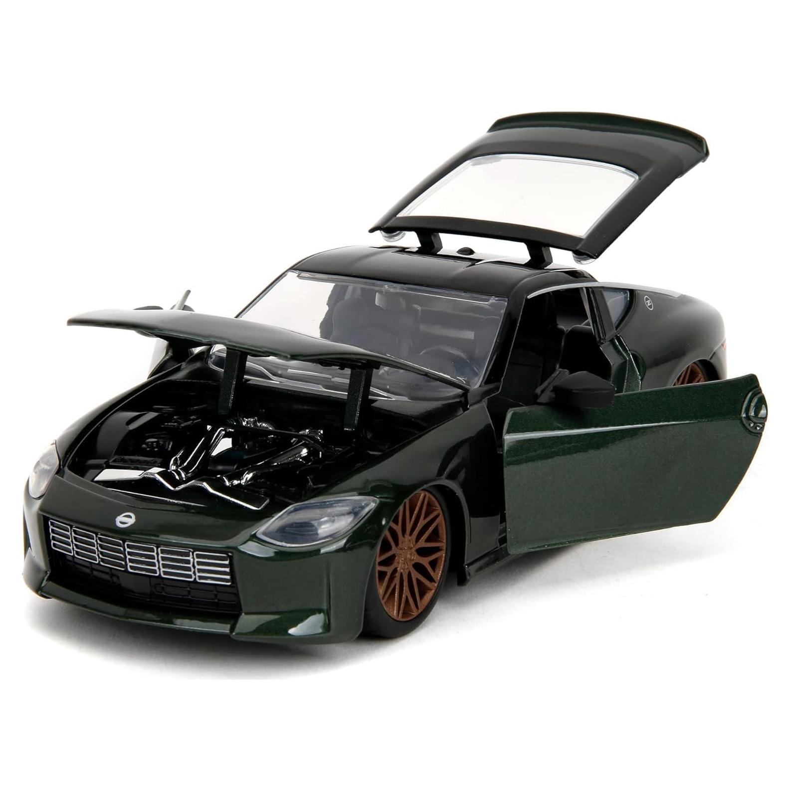 Coche Diecast Jada Fast X 2023 Verde Oscuro 1:24 Detallado