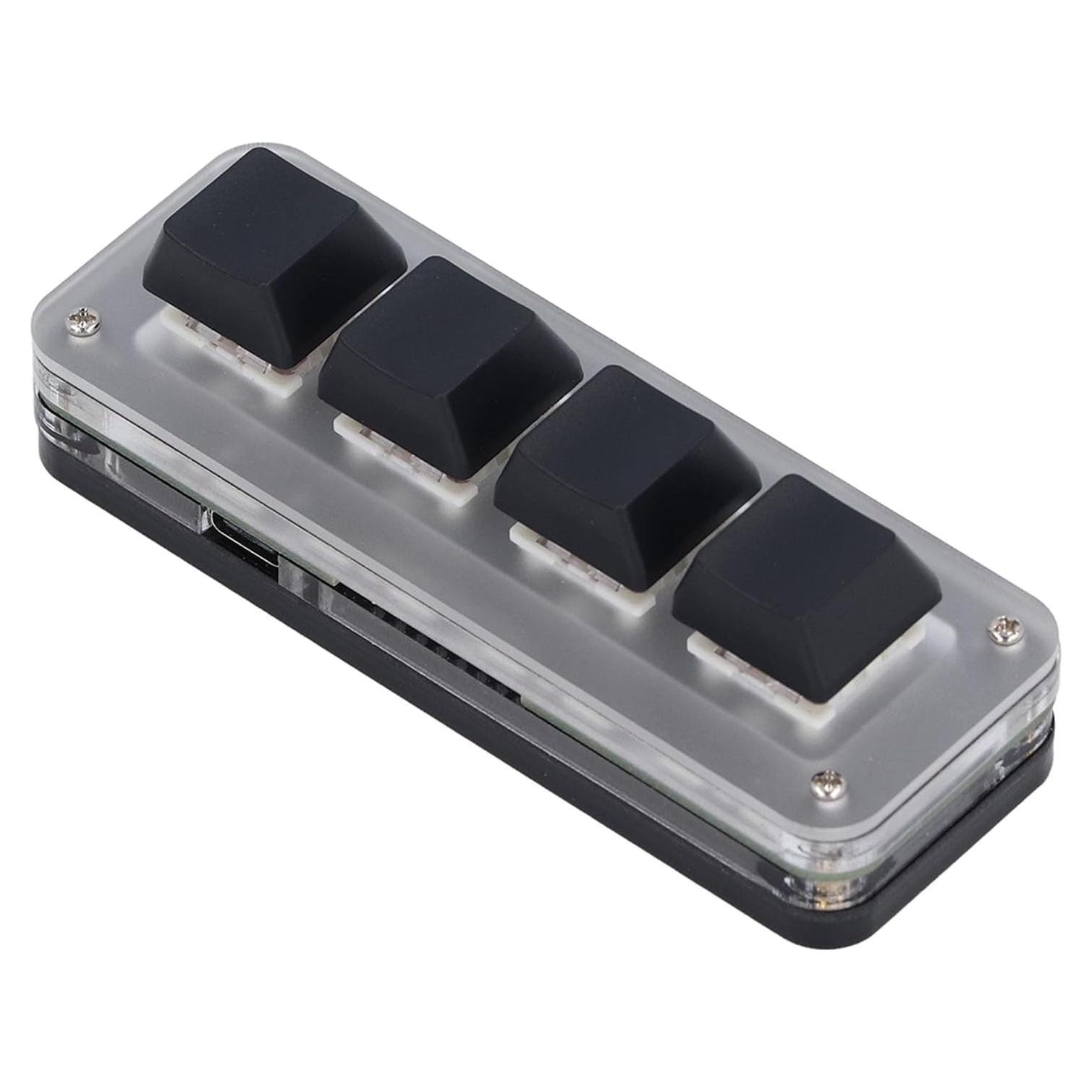 Teclado Mecánico Mini Walfront Red Switch USB C RGB Programable