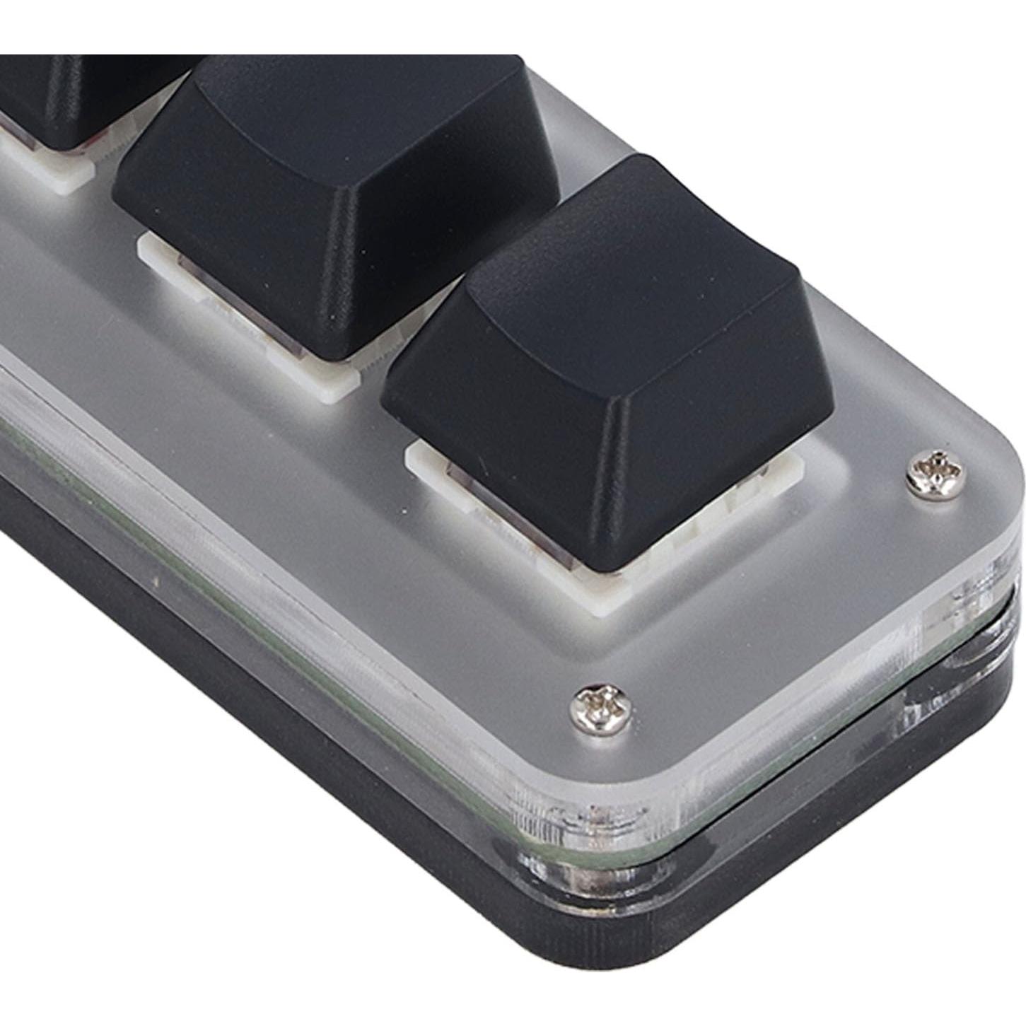 Teclado Mecánico Mini Walfront Red Switch USB C RGB Programable