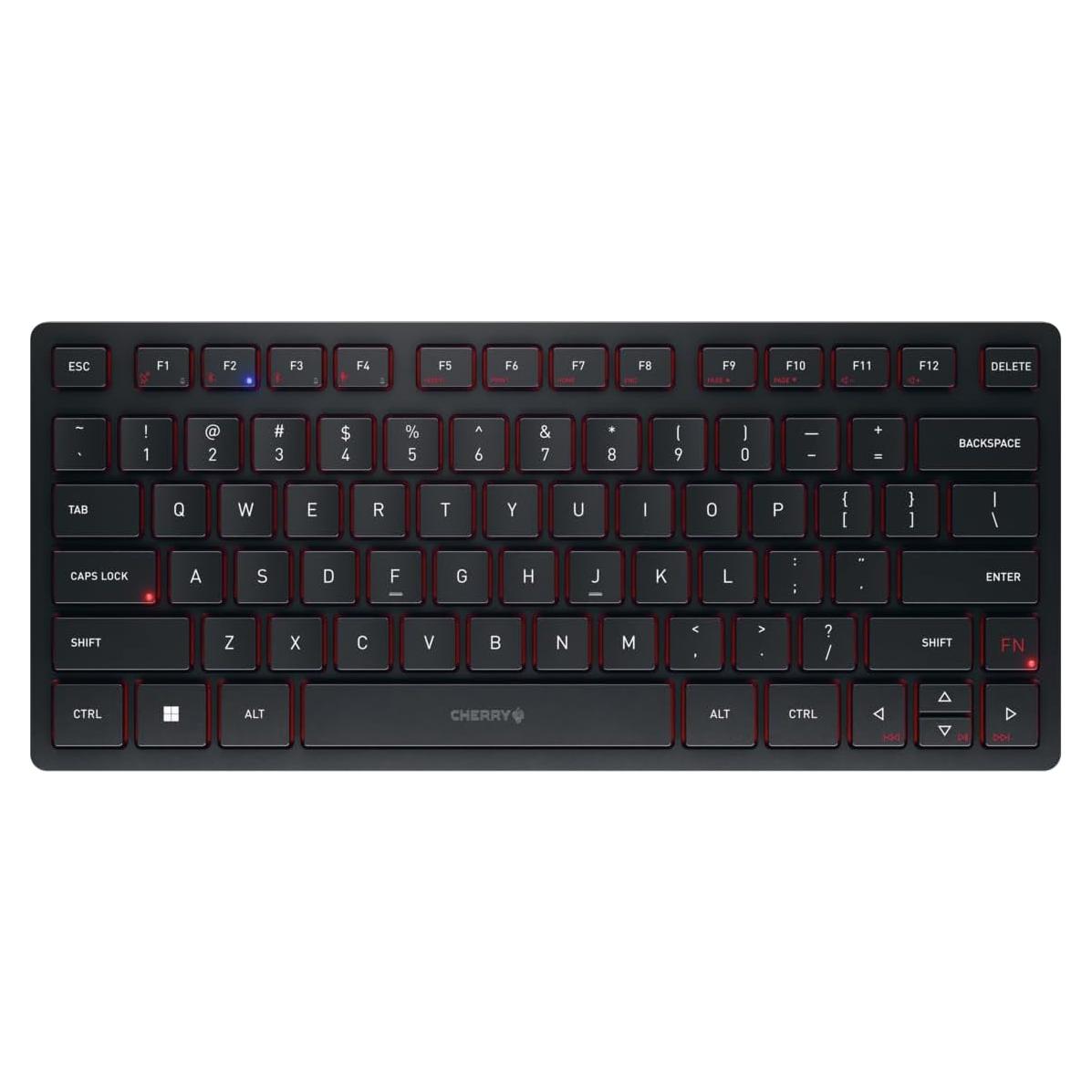 Teclado Inalámbrico Recargable Cherry KW 9200 MINI Bluetooth