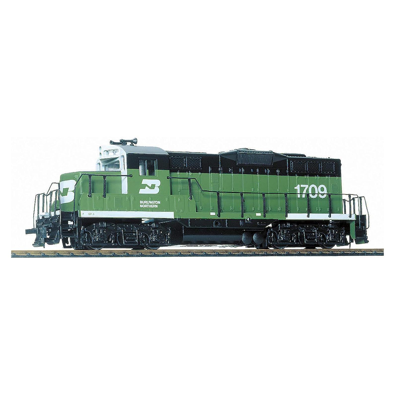 Locomotora diésel EMD GP9M Walthers HO Burlington Northern