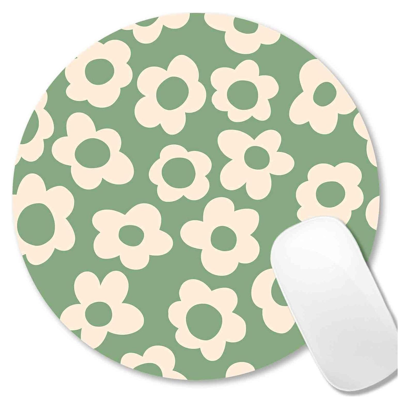 Alfombrilla de Ratón Redonda IMAYONDIA Verde 20x20cm Antideslizante