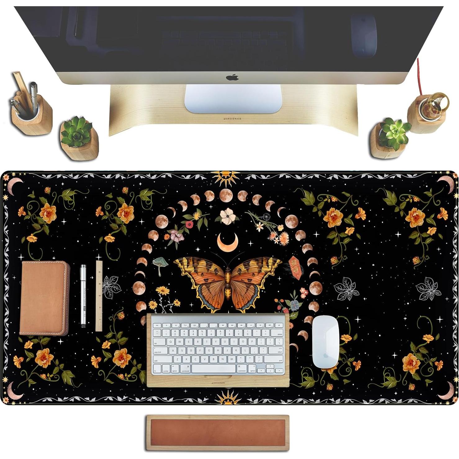 Alfombrilla de Escritorio Grande TENG DA QING 80x40 cm Antideslizante