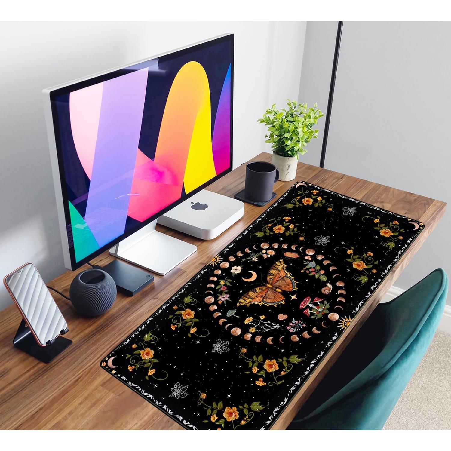 Alfombrilla de Escritorio Grande TENG DA QING 80x40 cm Antideslizante