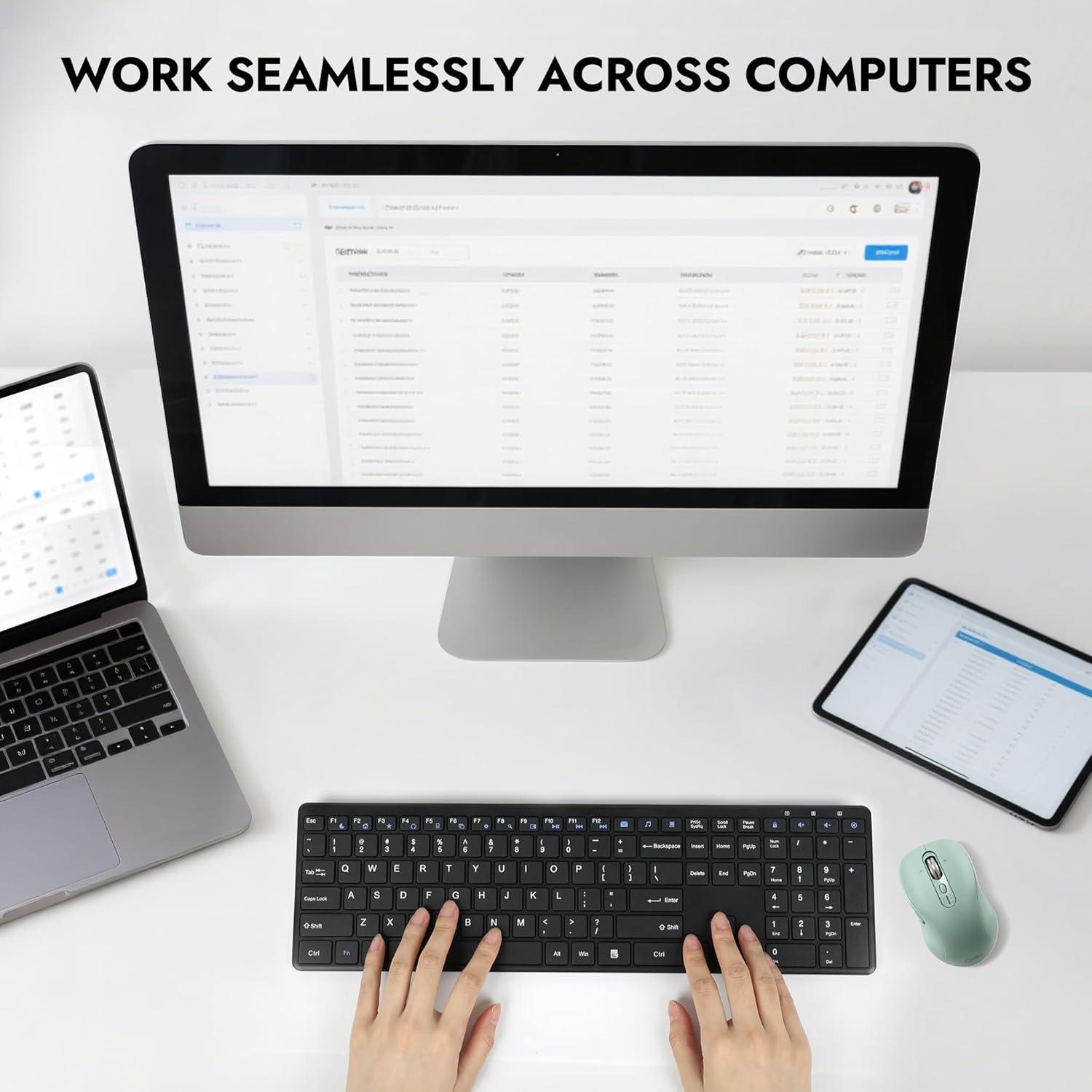Ratón Inalámbrico Bluetooth INFINMIND Y670 Ergonómico 3200 DPI