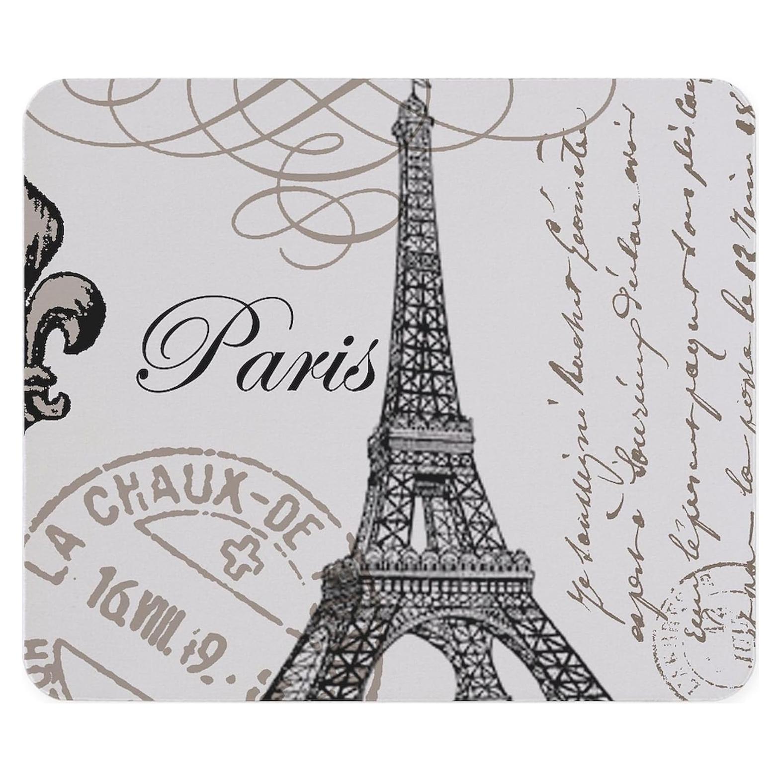 Mousepad antideslizante CafePress Vintage París Torre Eiffel