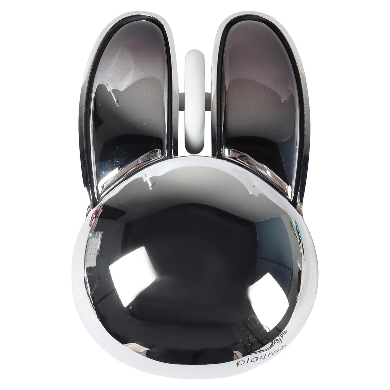 Ratón Inalámbrico GUGUELEC Conejito Plata Bluetooth Silencioso