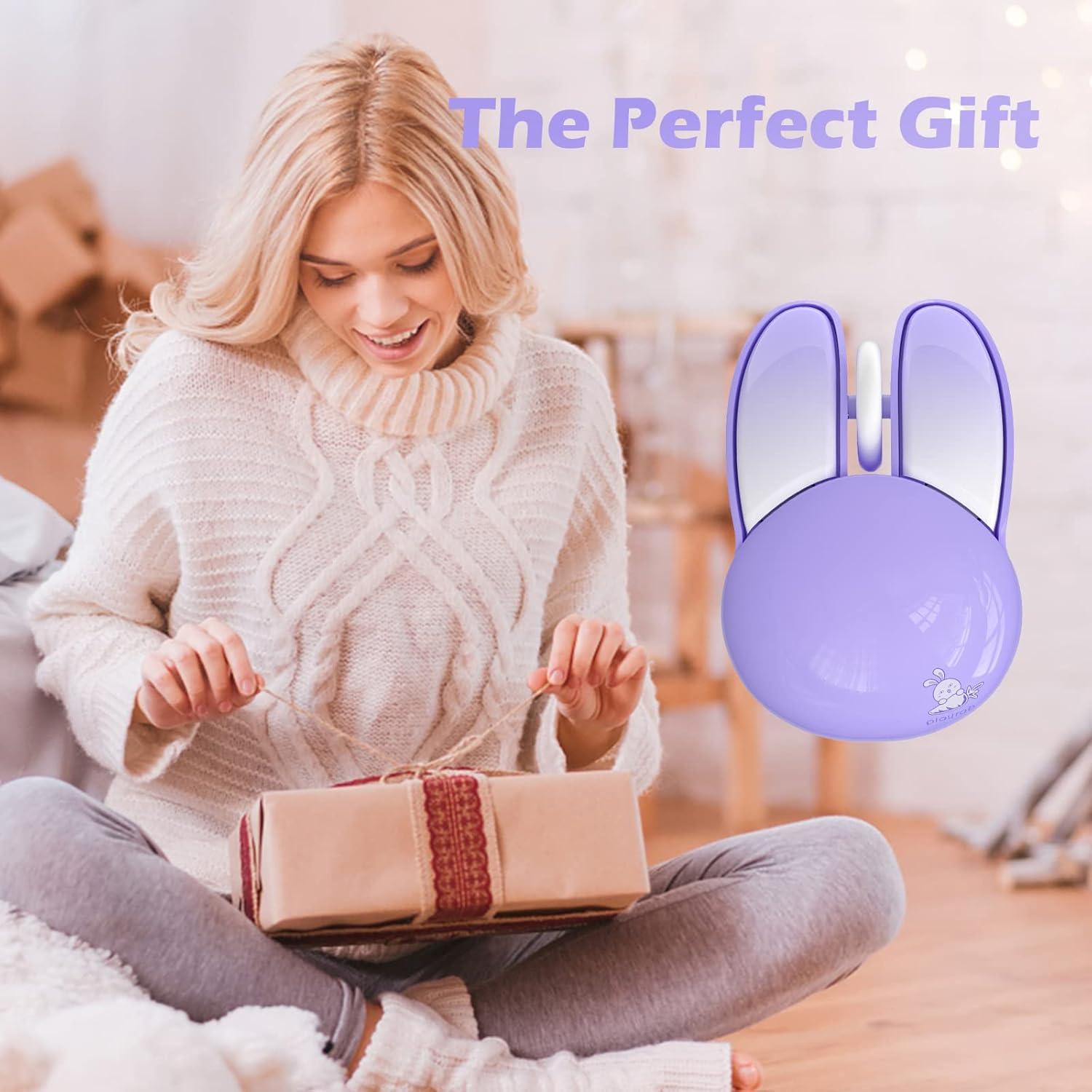 Ratón Inalámbrico Silencioso MOFII Púrpura 2.4 GHz USB