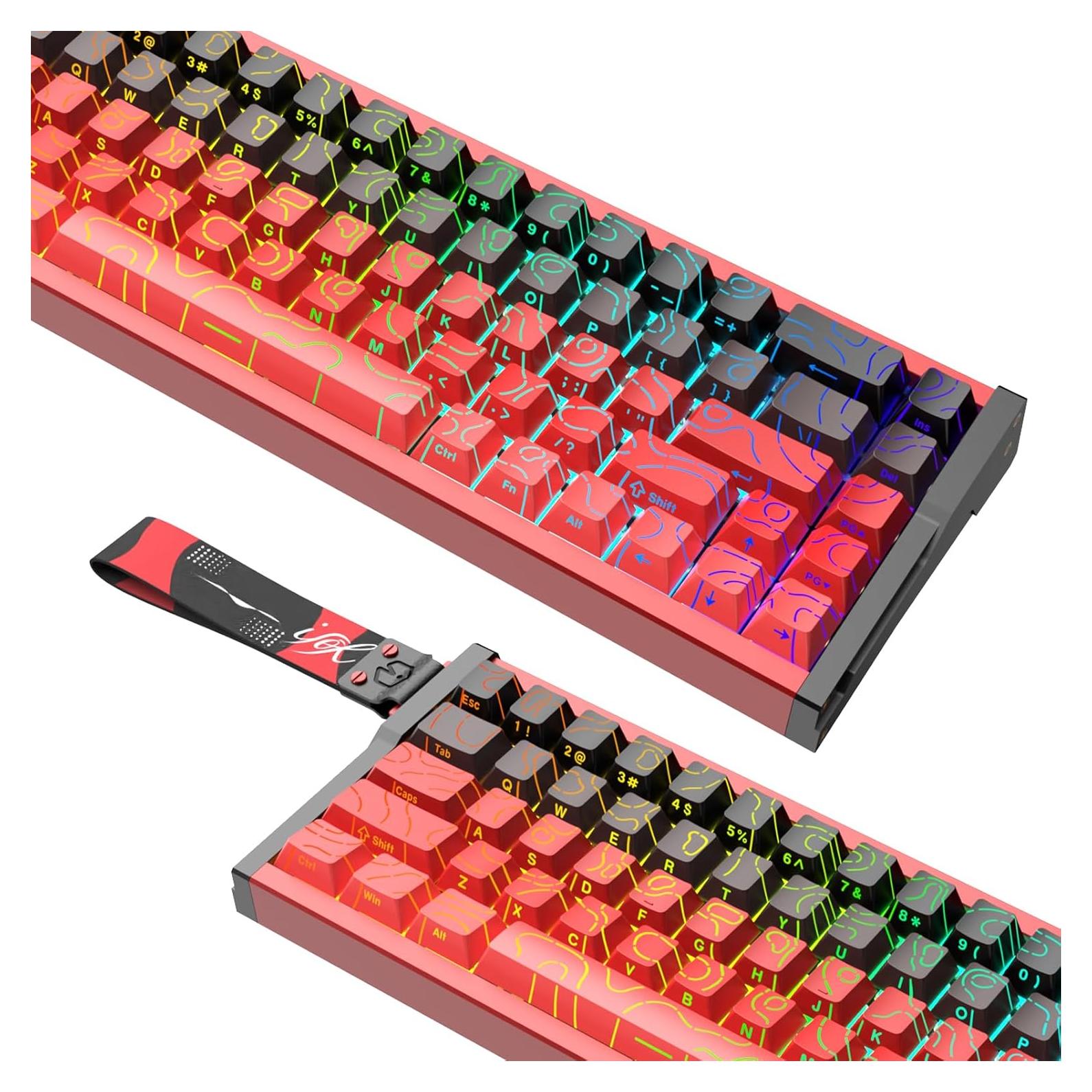 Teclado Mecánico IROK MG68PRO 68 Teclas Aluminio ARGB