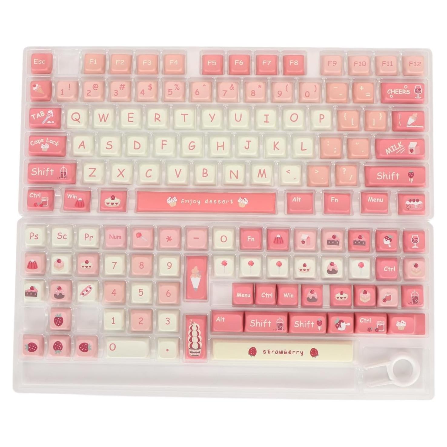 Teclas PBT Jectse 135 Teclas Personalizadas para Teclado Mecánico
