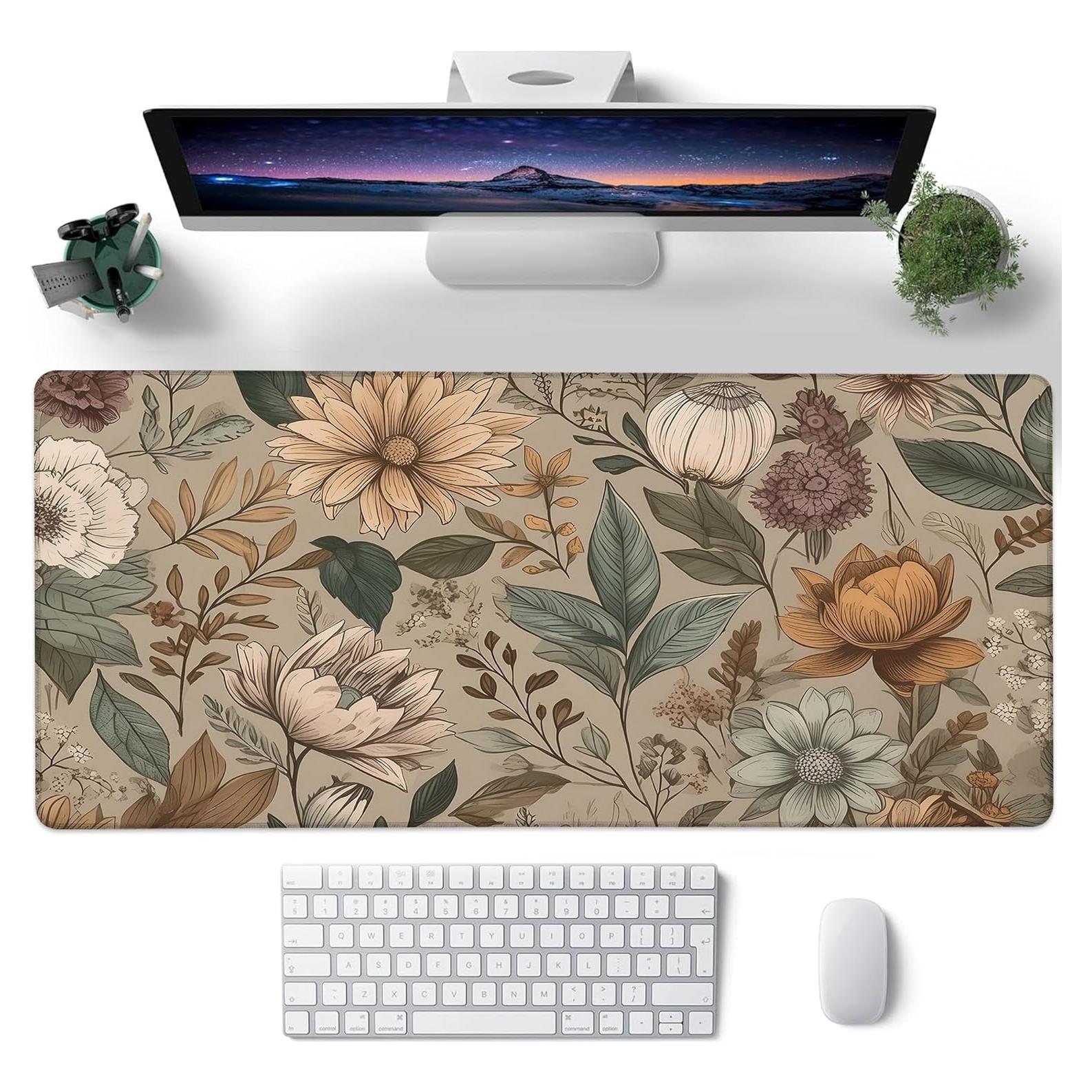 Alfombrilla de Escritorio JAJNKHLN 90x40cm Antideslizante