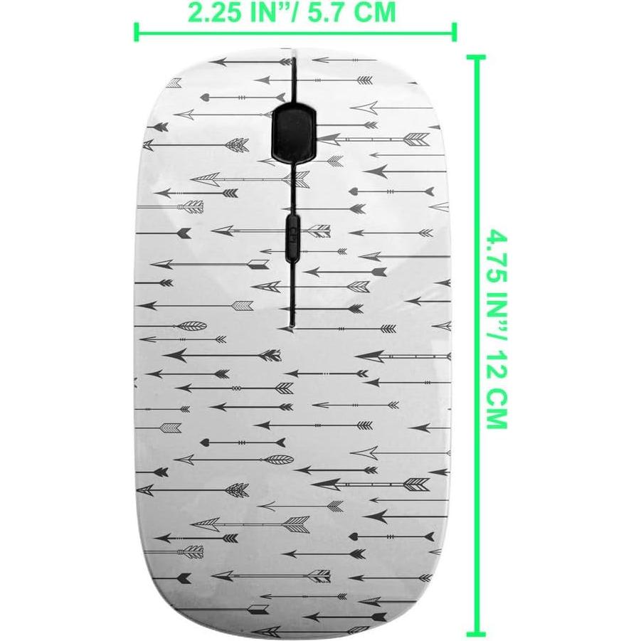 Ratón Inalámbrico Ergonómico Sanacci USB 2.4GHz Vintage