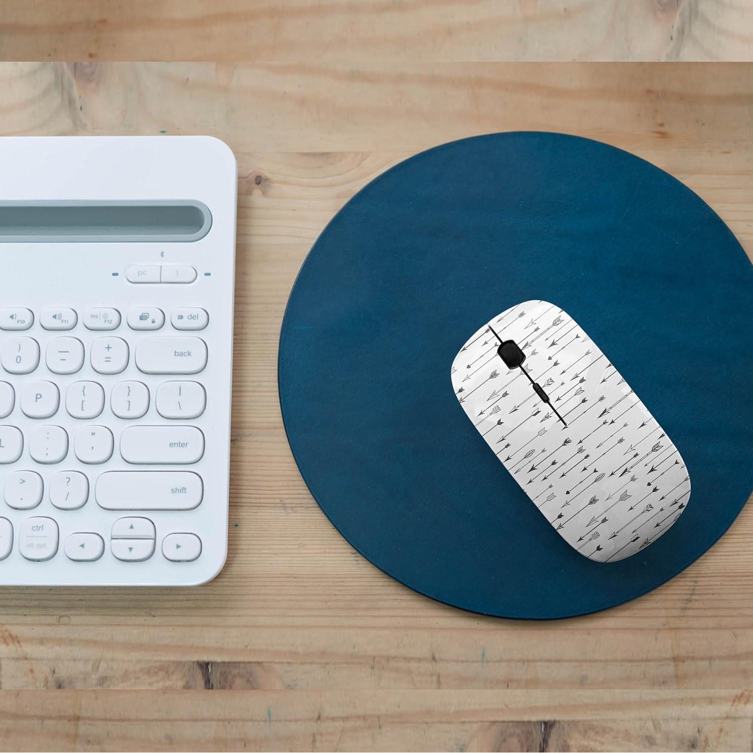 Ratón Inalámbrico Ergonómico Sanacci USB 2.4GHz Vintage