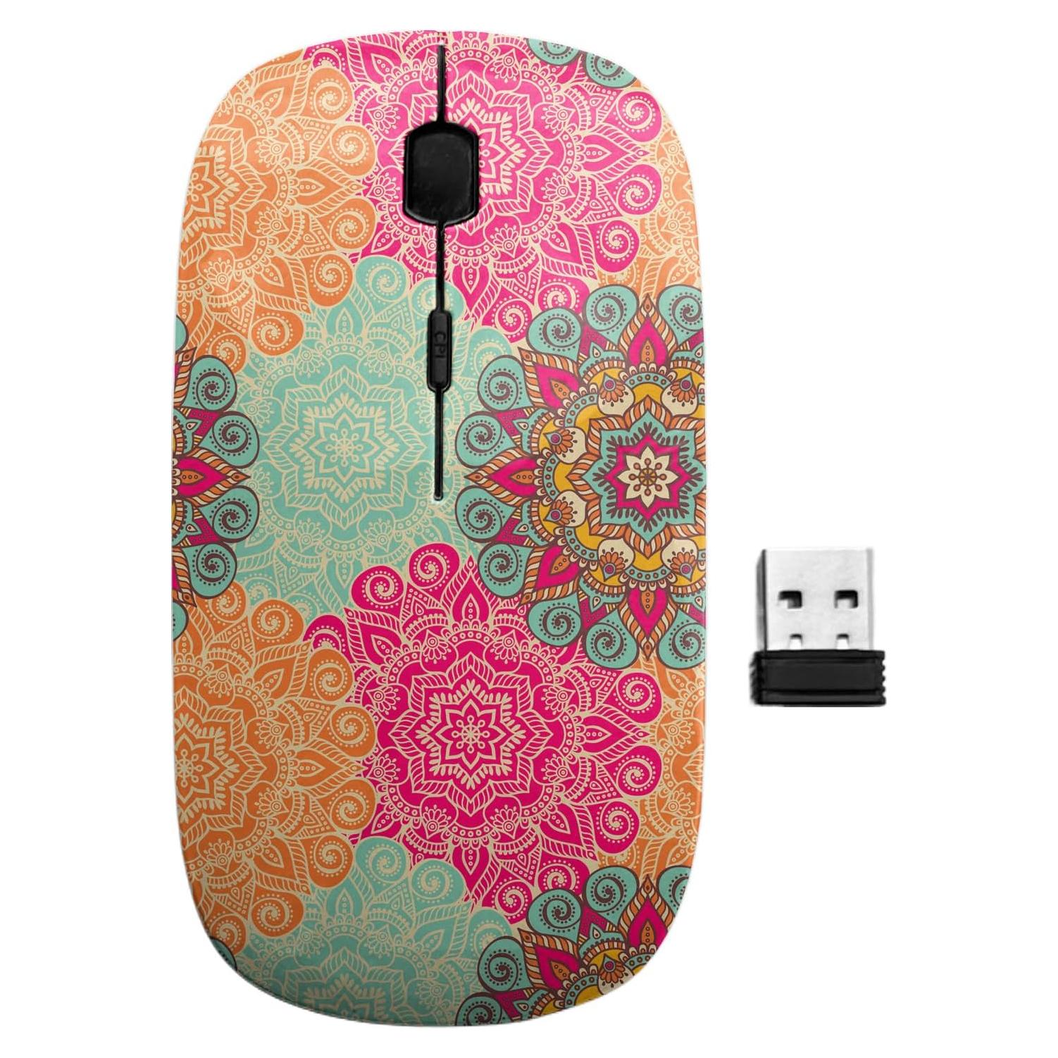 Ratón Inalámbrico Ergonómico Sanacci USB 2.4GHz Vintage