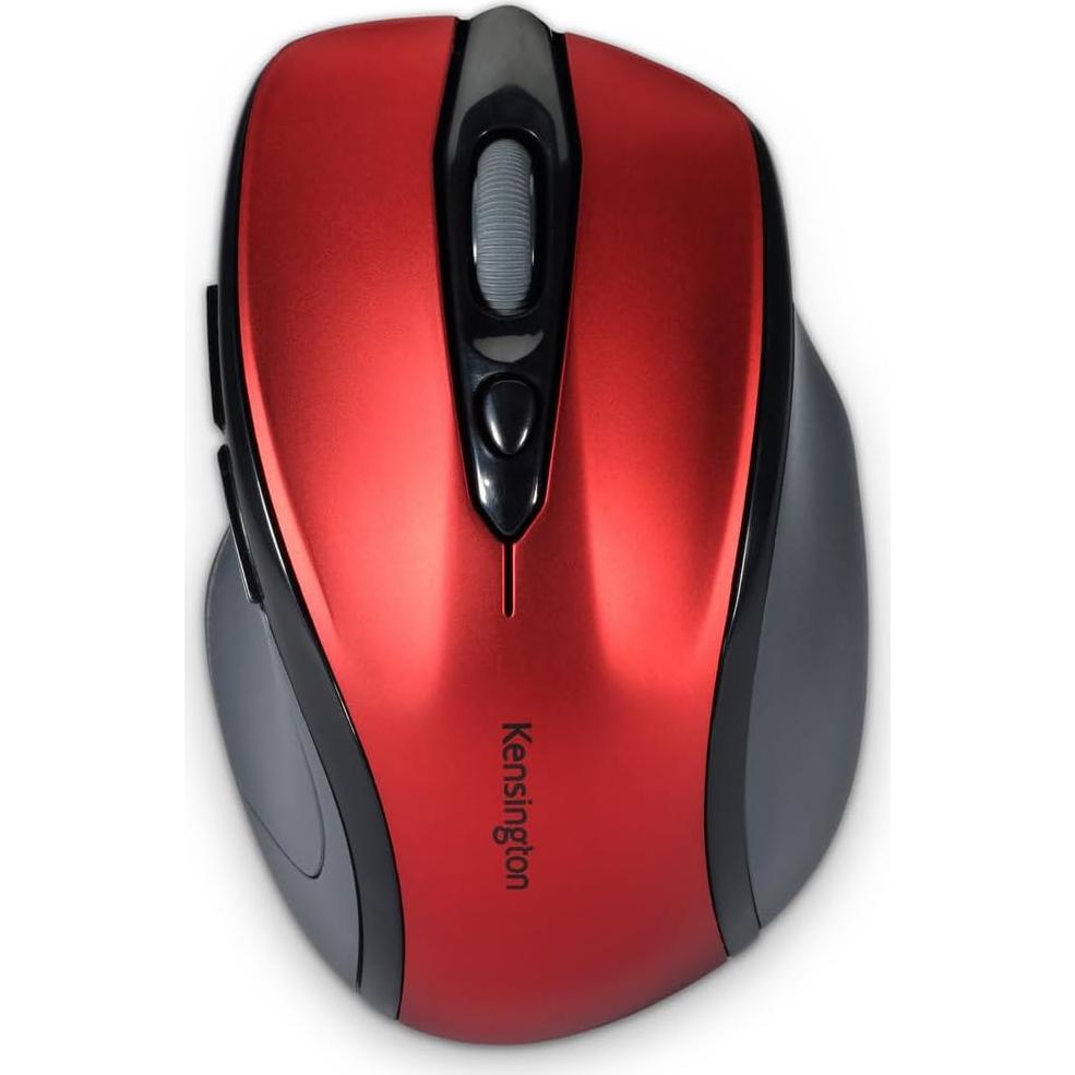 Mouse Inalambrico Kensington Pro Fit Mediano Rojo Rubí 1750 DPI