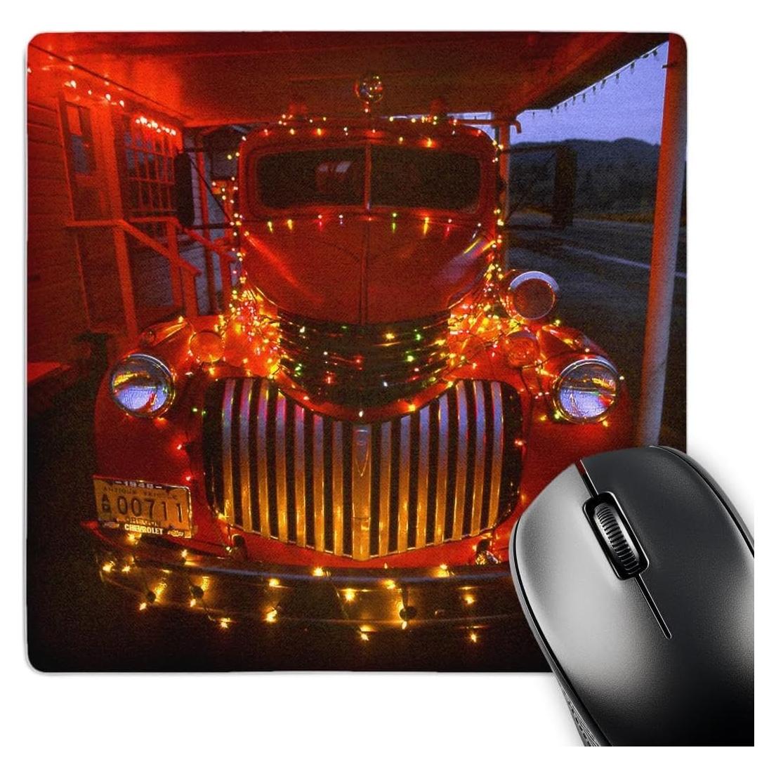 Alfombrilla de Ratón 3dRose Vintage Camión de Bomberos 20cm