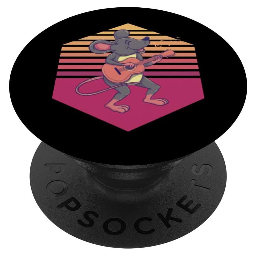 PopSockets PopGrip Intercambiable Negro - Soporte y Diseño