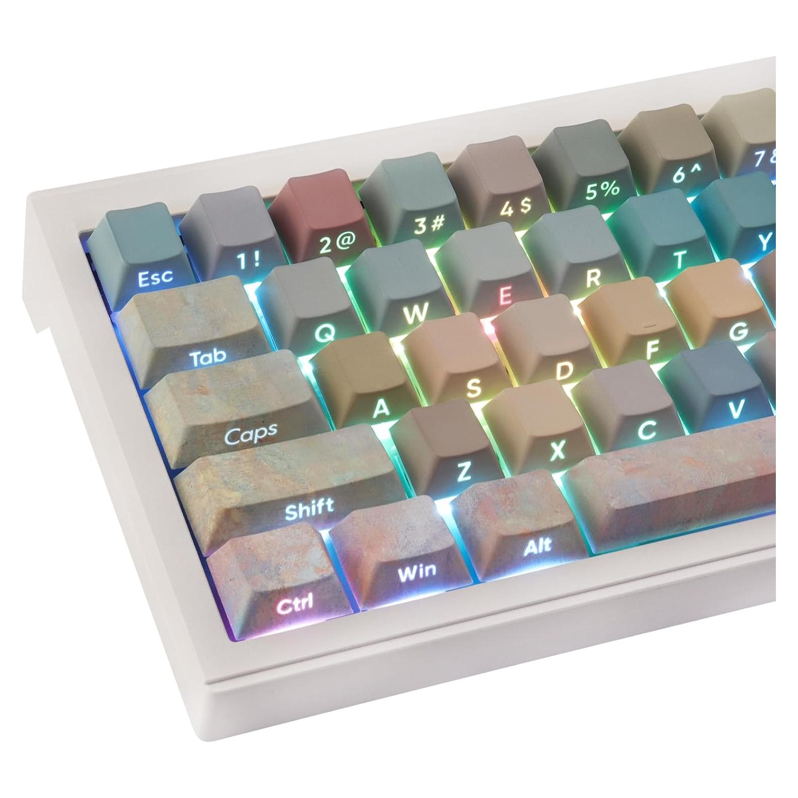 Conjunto de Teclas Mecánicas JOMKIZ 135 PBT Perfil Cherry