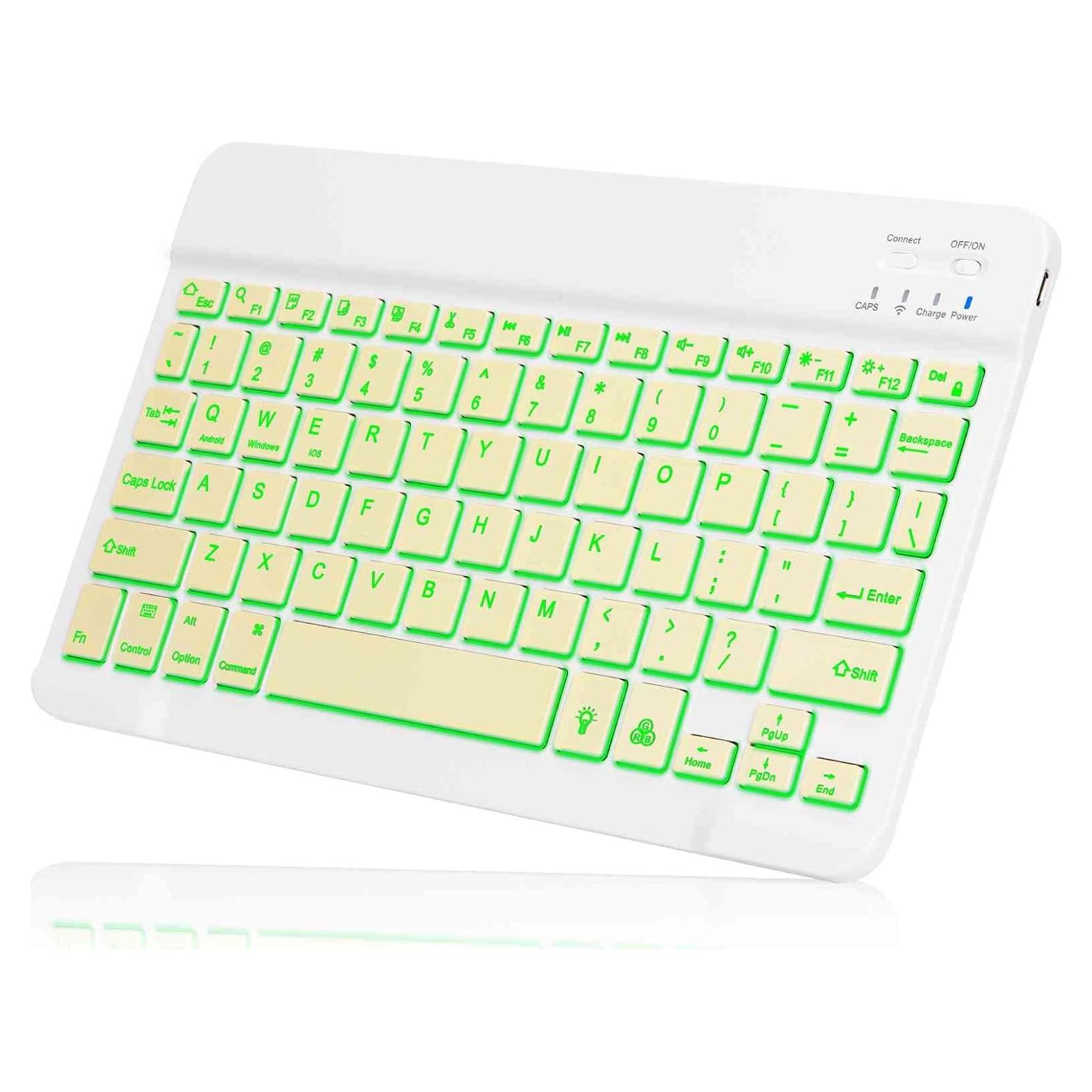 Teclado Ergonómico Inalámbrico UrbanX UX030 RGB Slim