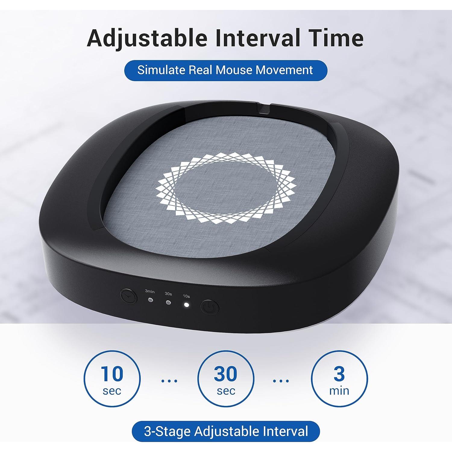 Mover de Ratón MEKASS con Temporizador Ajustable y Silencioso