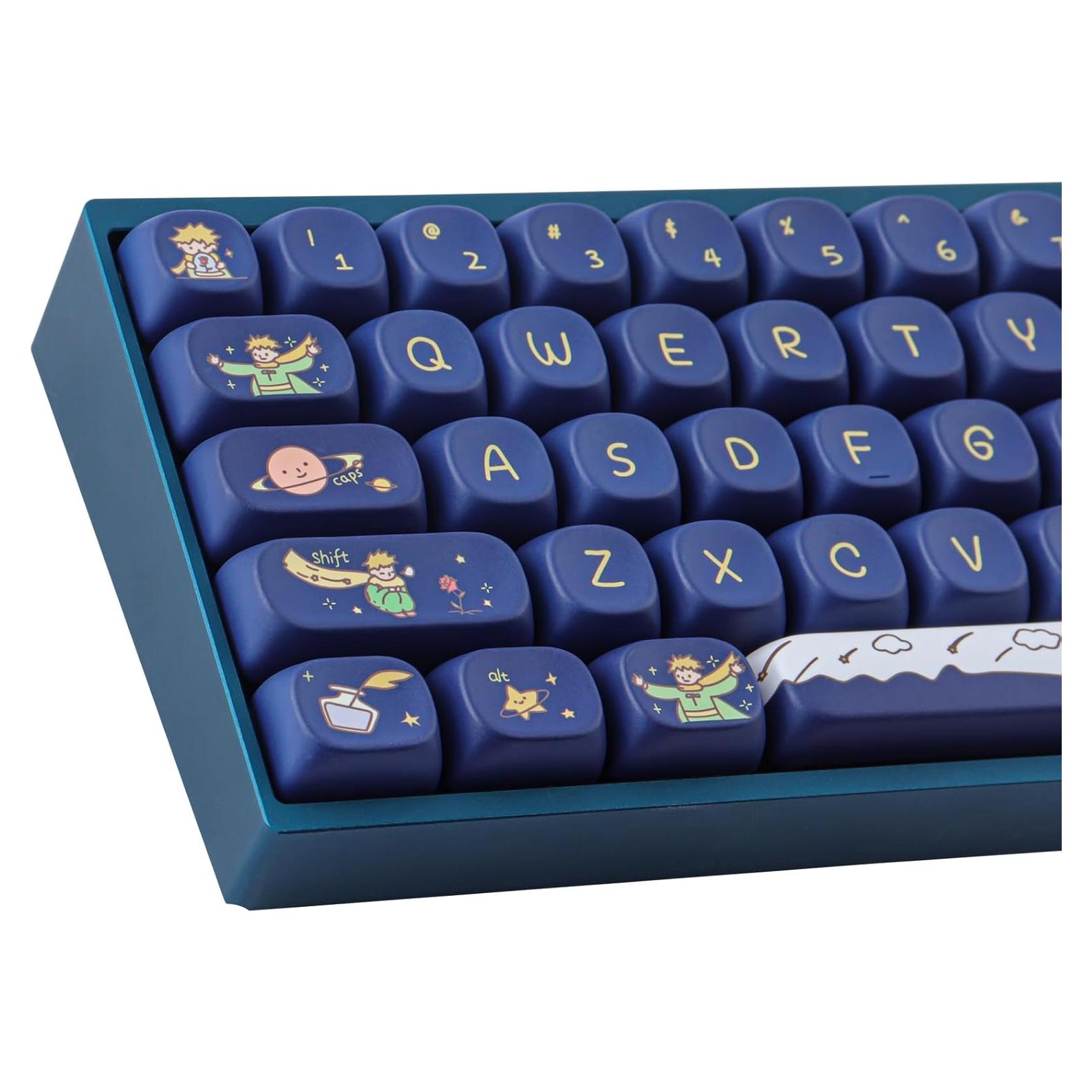 Juego de Teclas PBT 148 Teclas del Principito MOA Cherry MX