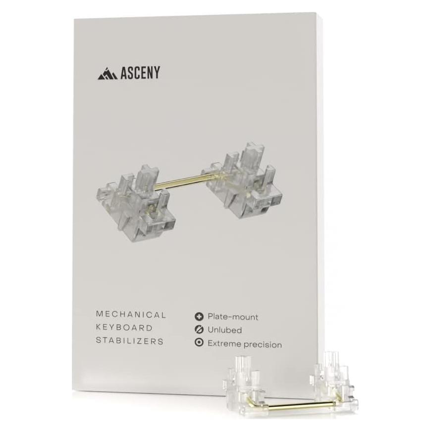 Estabilizadores de Montaje en Placa ASCENY con Cables Dorados