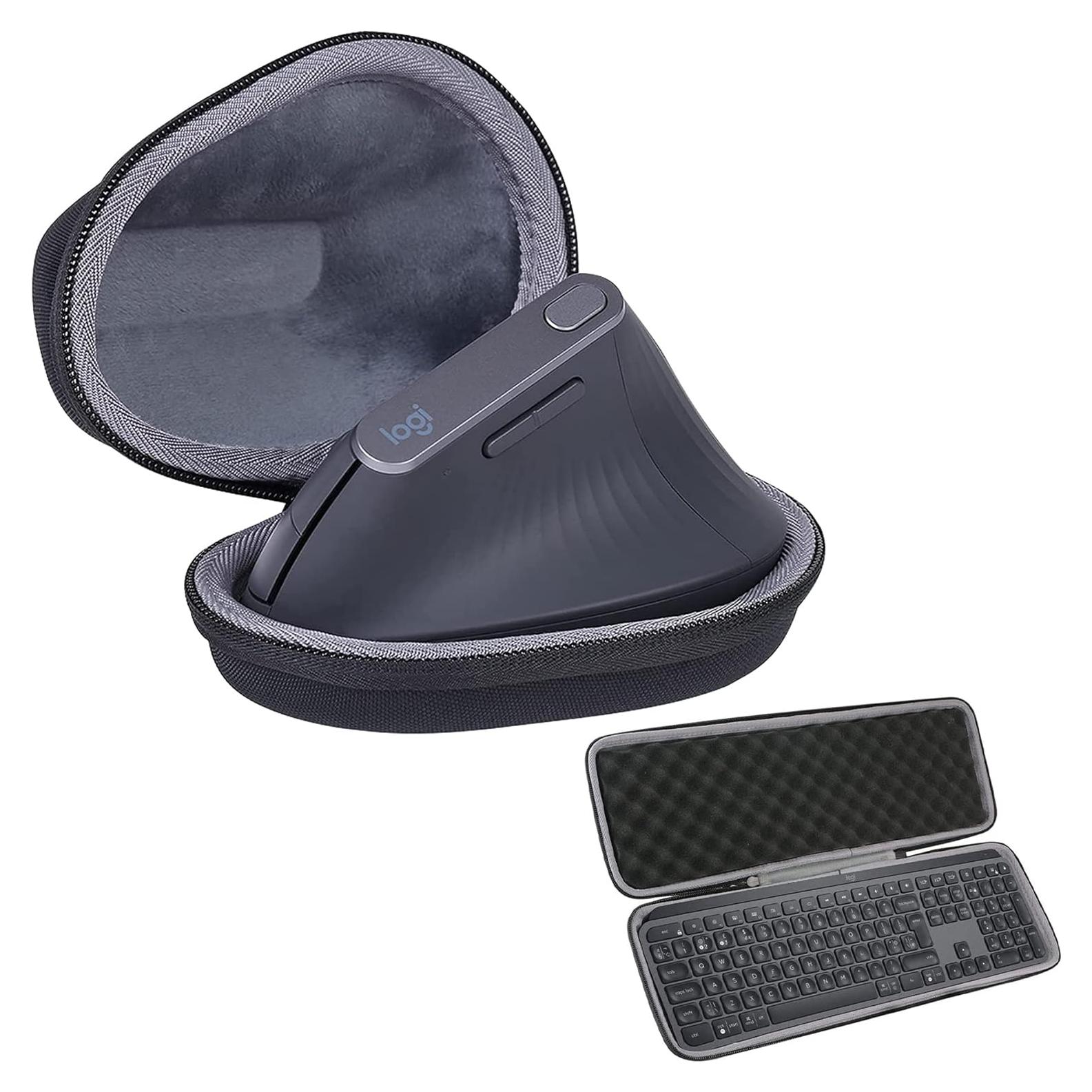 Funda Dura co2CREA para Ratón Vertical Logitech MX y Teclado MX Keys