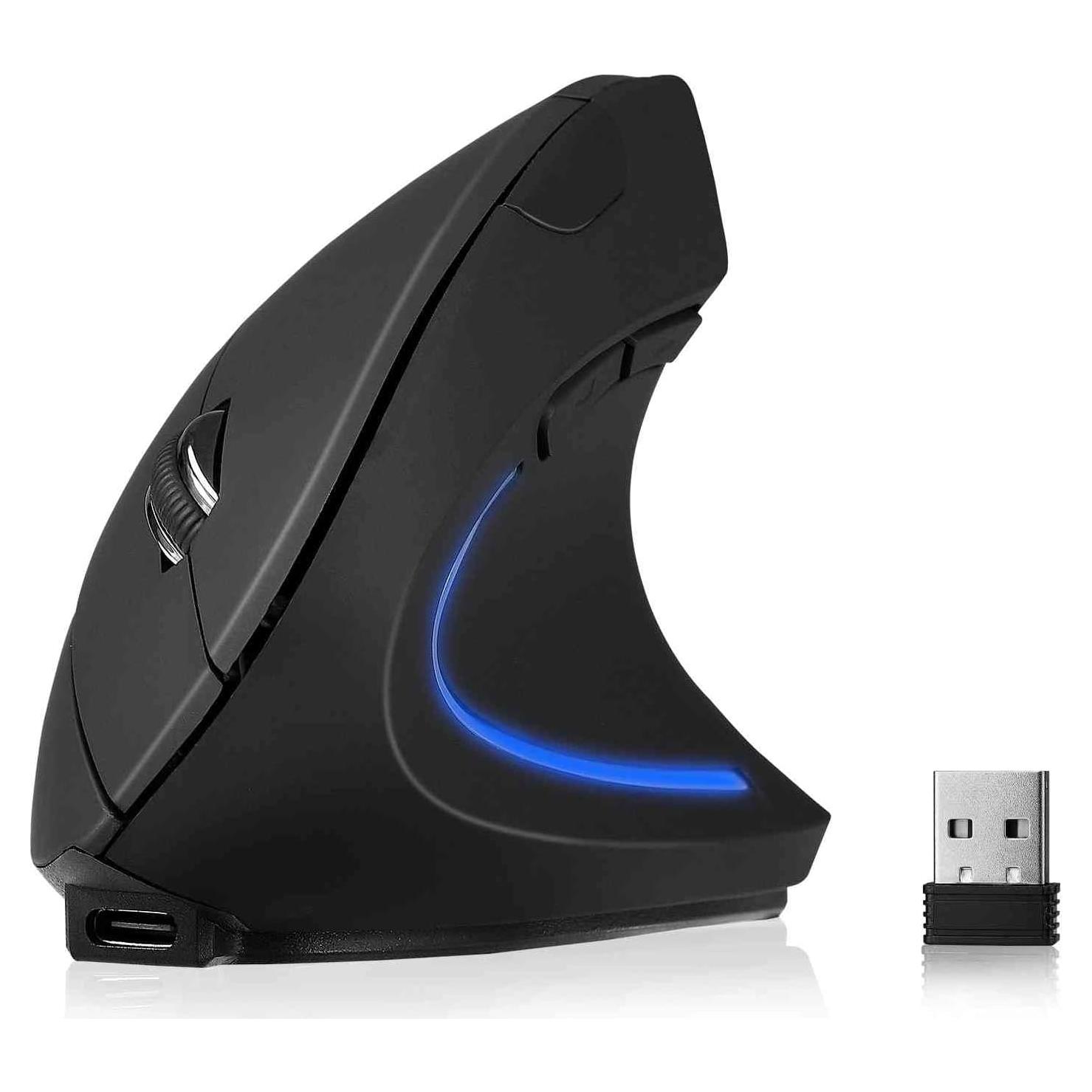 Ratón Ergonómico Inalámbrico UrbanX para Mano Derecha - Modelo HMW-03