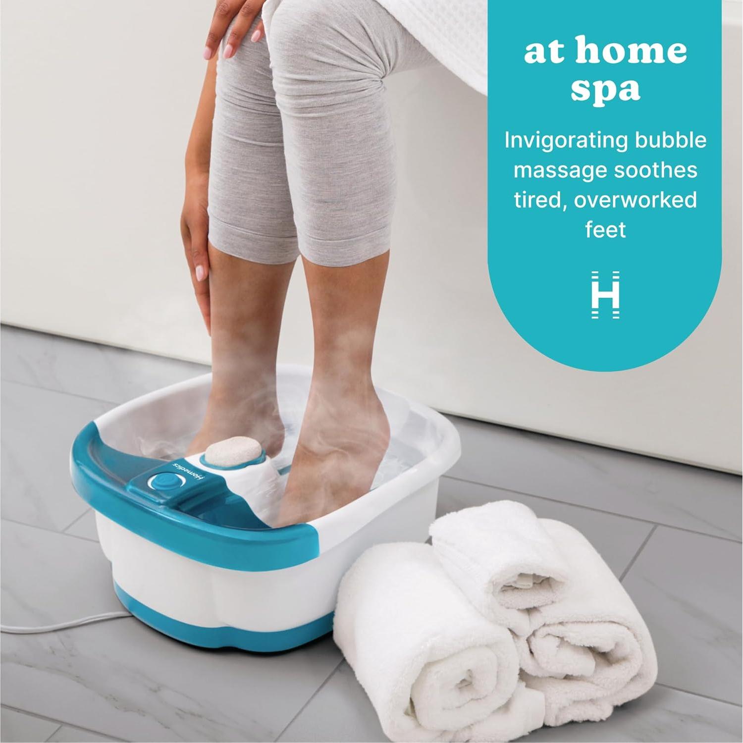 Homedics Spa para Pies Bubble Mate FB-55, Masaje y Calor