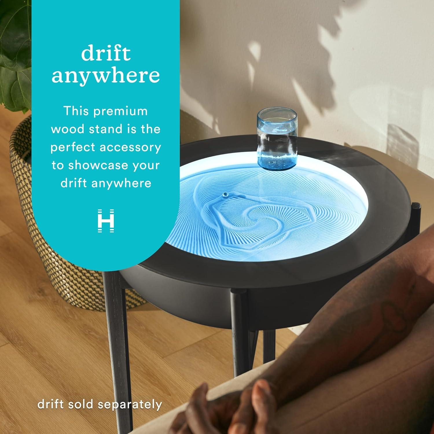 Soporte de Madera Maciza Homedics para Mesa de Arena 53cm Nogal