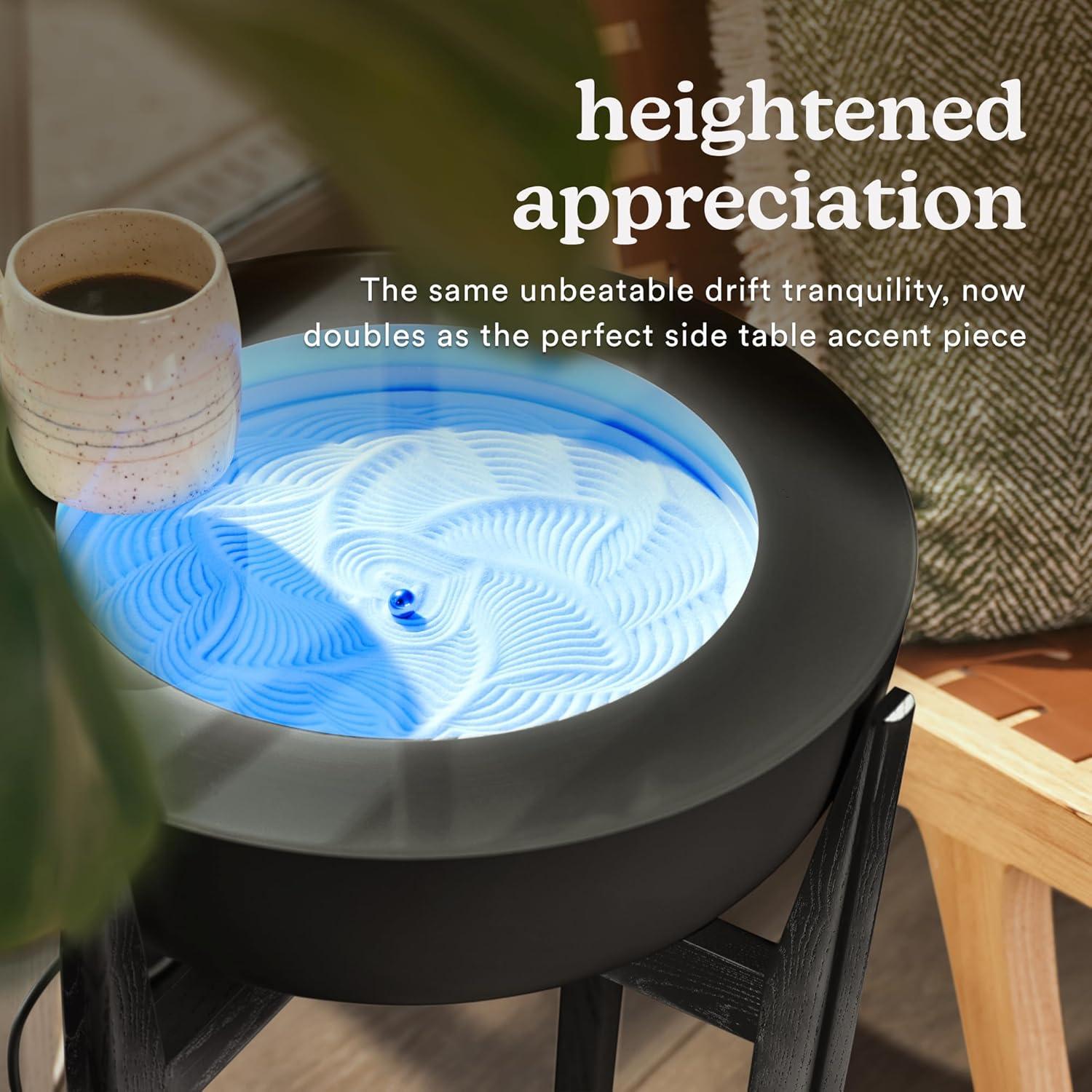 Soporte de Madera Maciza Homedics para Mesa de Arena 53cm Nogal